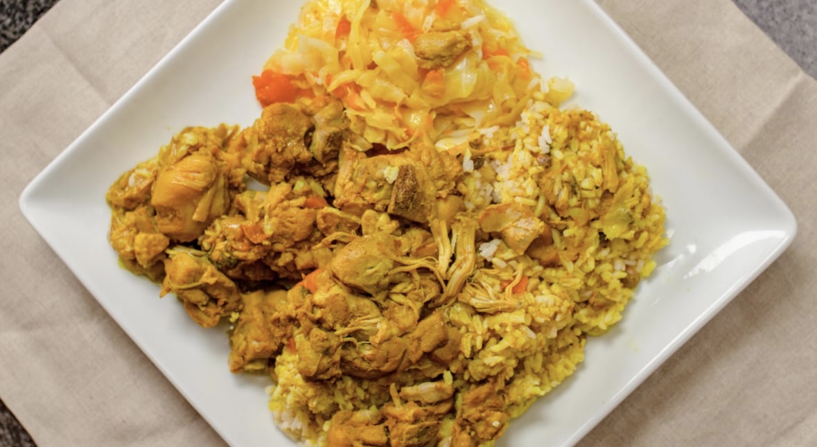 Boneless Curry Chicken
